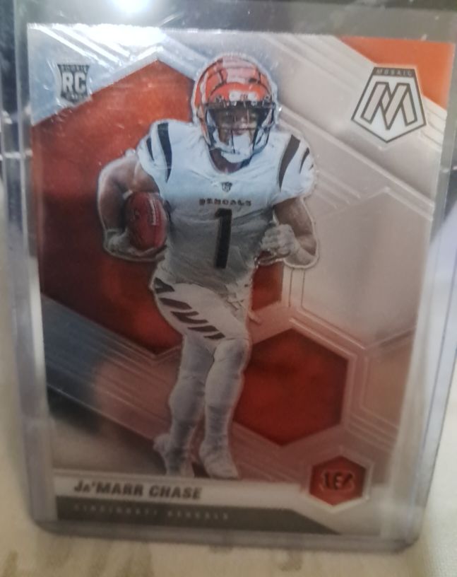 2021 Panini Mosaic #307 Ja'Marr Chase — front