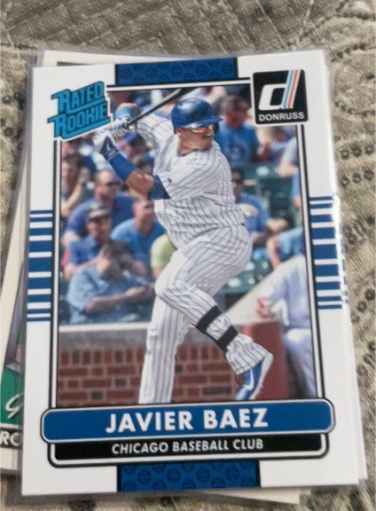 2015 Donruss #35 Javier Baez — front