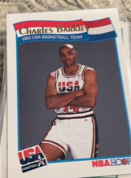 1991-92 Hoops McDonald's #51 Charles Barkley USA Basketball Team — front