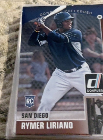 2015 Donruss Preferred Bronze Grand Stand #16 Rymer Liriano — front