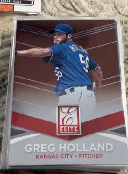 2015 Donruss #31 Greg Holland Elite — front