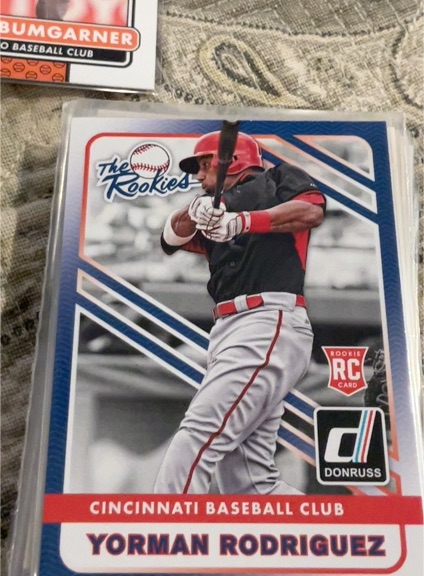 2015 Donruss The Rookies Yorman Rodriguez — front
