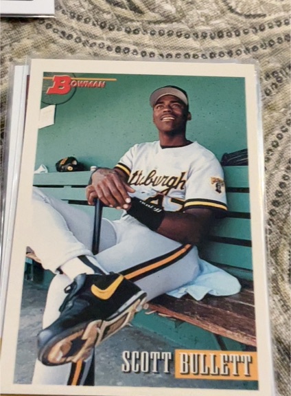 1993 Bowman Scott Bullett — front
