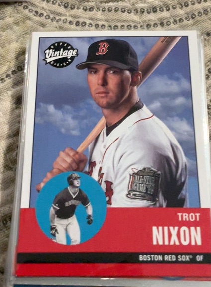 2001 Upper Deck Vintage #93 Trot Nixon — front