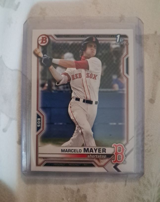 2021 Bowman Draft #BD-174 Marcelo Mayer — front