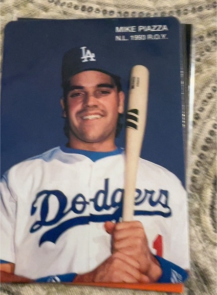 1994 Mother's Cookies #1 Mike Piazza — front