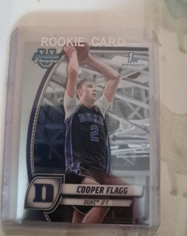 2024-25 Bowman University Chrome #16 Cooper Flagg — front