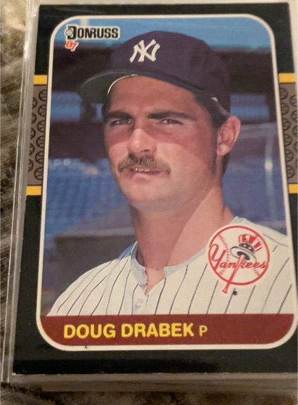 1987 Donruss #251 Doug Drabek — front