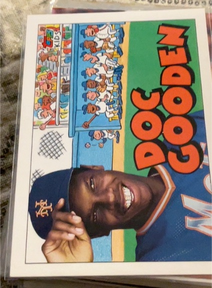 1992 Topps Kids #11 Doc Gooden — front