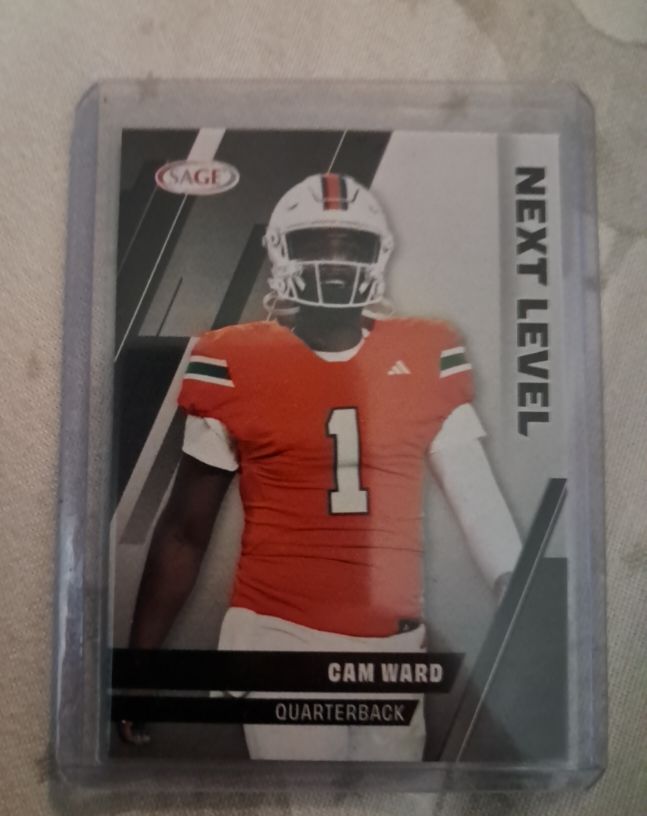 2025 Sage High Series #104 Cam Ward — front