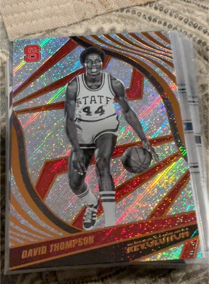 2022 Panini Chronicles Draft Picks Revolution #100 David Thompson — front