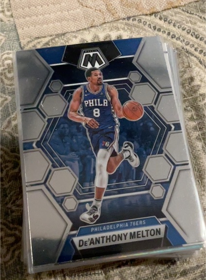 2022-23 Panini Mosaic #117 De'Anthony Melton — front