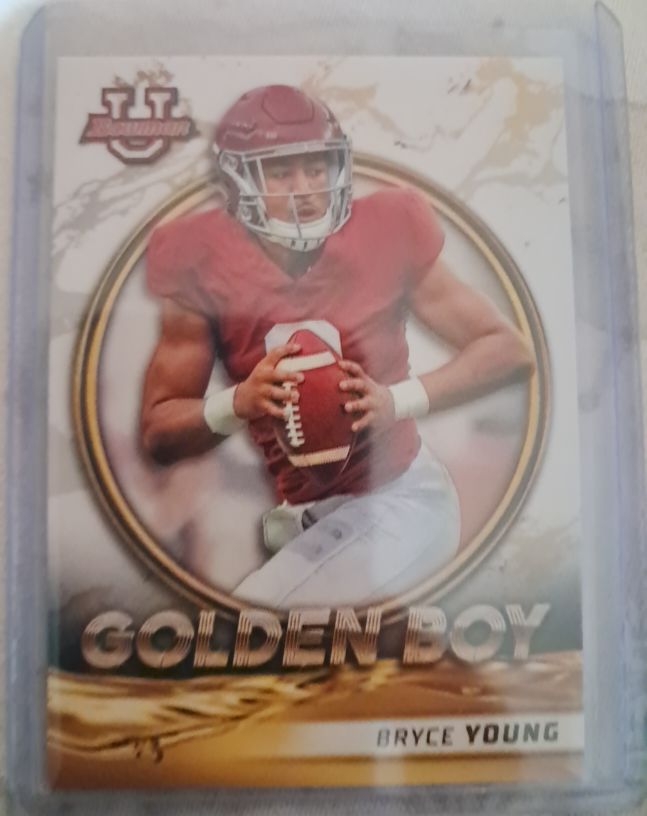 2022 Bowman University Golden Boy #GB-3 Bryce Young — front