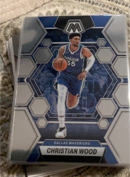 2022-23 Panini Mosaic Christian Wood Dallas Mavericks — front