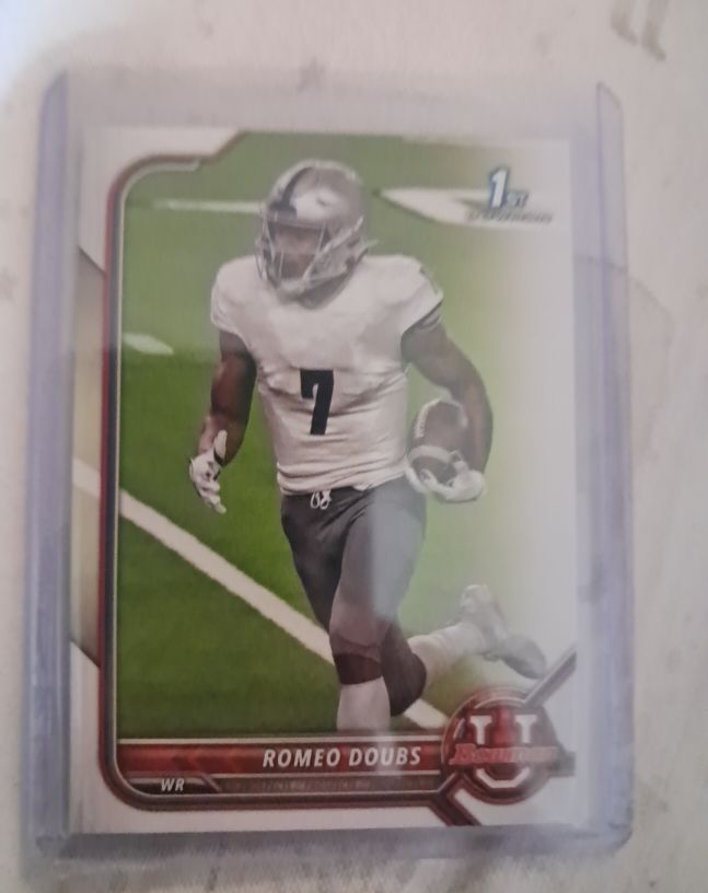 2021 Bowman University #24 Romeo Doubs — front