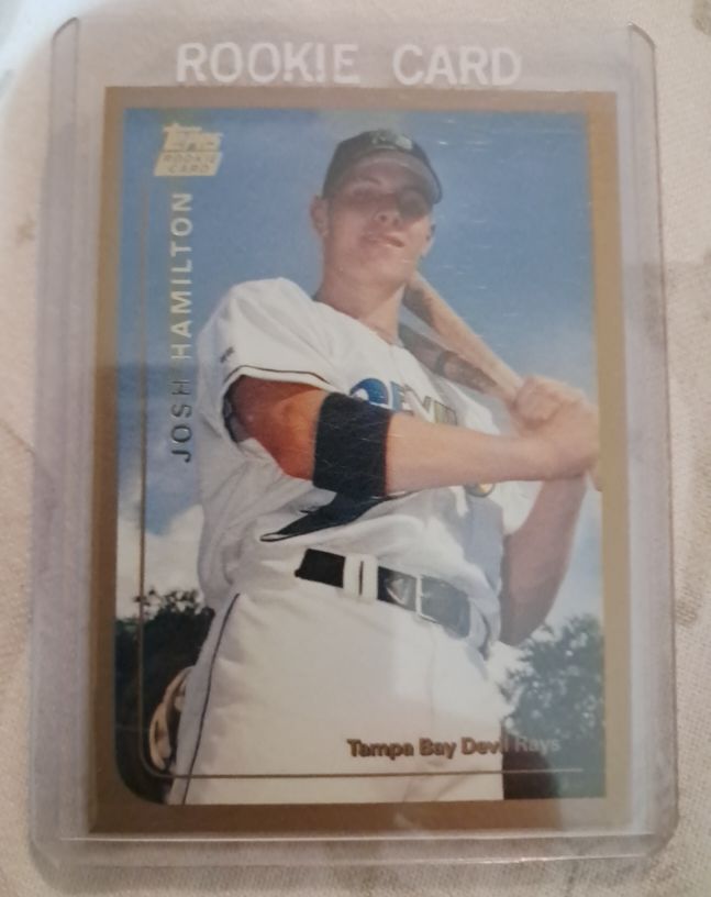 1999 Topps Traded #T66 Josh Hamilton Rookie Card — front
