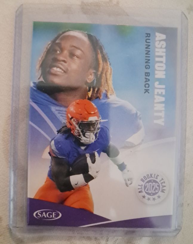 2025 Sage High Series #162 Ashton Jeanty — front
