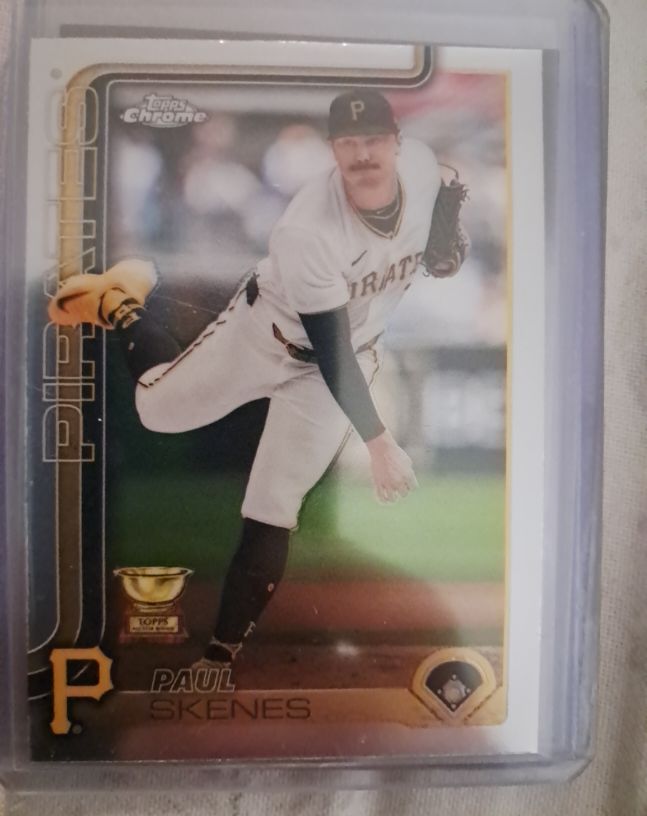 2025 Topps Chrome #98 Paul Skenes — front
