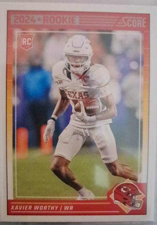 2024 Panini Score #324 Xavier Worthy — front