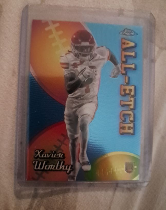 2024 Topps Chrome #CAE-XW Xavier Worthy — front