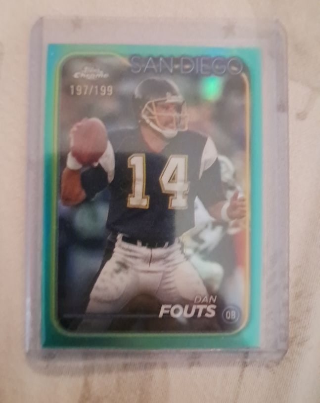 2024 Topps Chrome #197 Dan Fouts — front