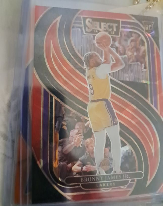 2024-25 Panini Select #179 Bronny James Jr. — front