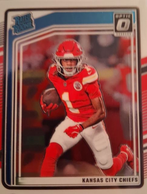 2024 Panini Donruss Optic #300 Xavier Worthy — front