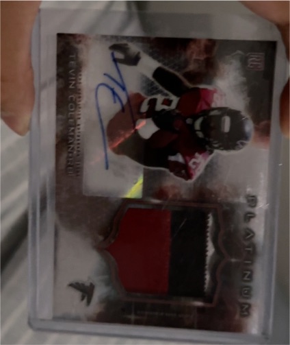 2012 Panini Platinum #RC Kendall Hunter — front