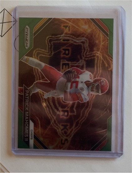 2023 Panini Prizm Fireworks #F-2 Patrick Mahomes II — front