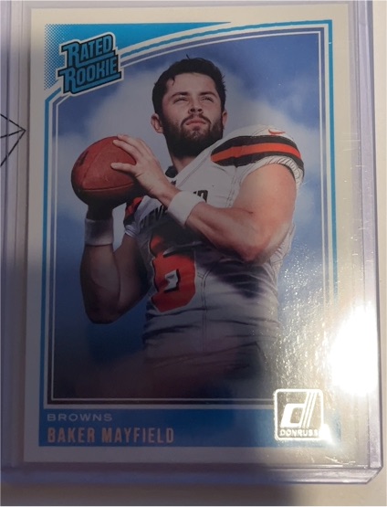 2018 Donruss #303 Baker Mayfield — front