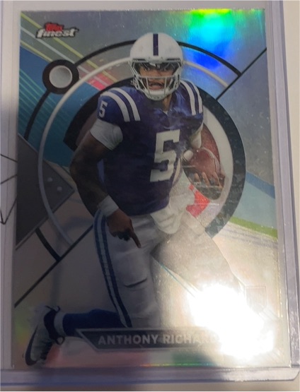 2024 Topps Finest Anthony Richardson — front