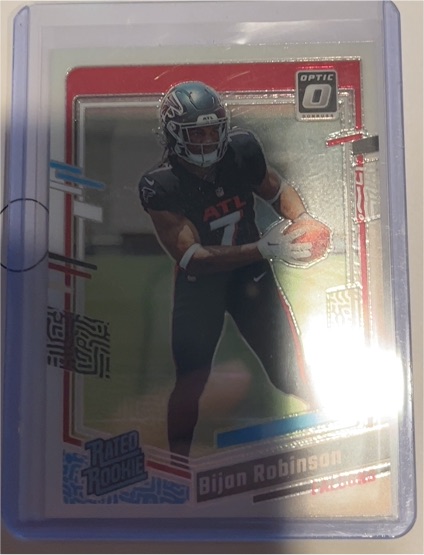 2023 Donruss Optic #206 Bijan Robinson — front