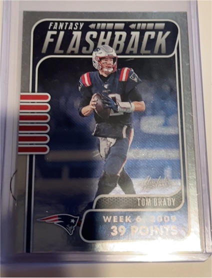 2020 Panini Absolute Fantasy Flashback #FF-TB Tom Brady — front