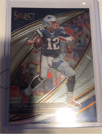2019 Panini Select #1 Tom Brady — front