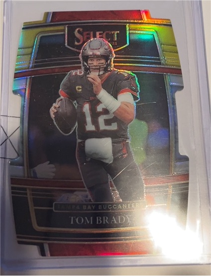 2021 Panini Select #1 Tom Brady — front