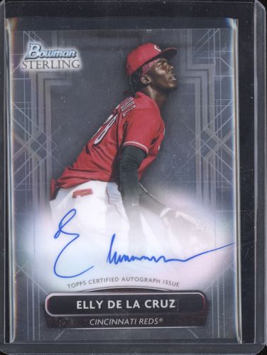 2022 Bowman Sterling #PA-ED Elly De La Cruz — front