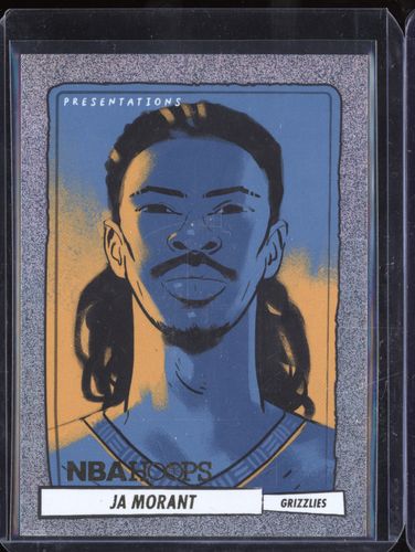 2023-24 Panini NBA Hoops #5 Ja Morant Presentations — front