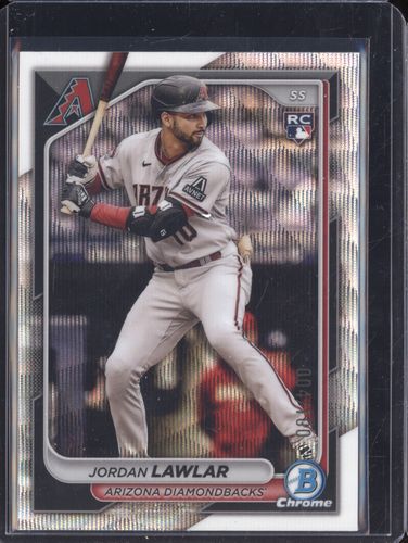 2024 Bowman Chrome #55 Jordan Lawlar — front