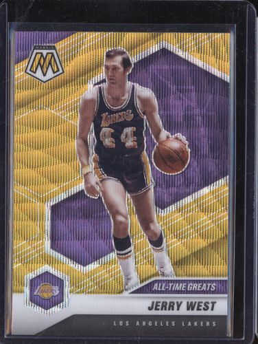 2020-21 Panini Mosaic #293 Jerry West — front