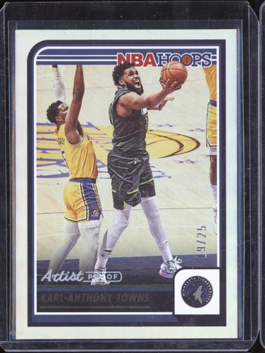 2023-24 Panini NBA Hoops #19 Karl-Anthony Towns — front