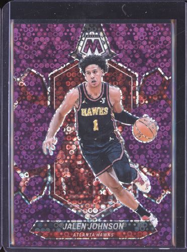 2023-24 Panini Mosaic #9 Jalen Johnson — front