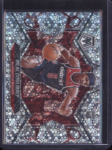 2023-24 Panini Mosaic Fast Break #235 Bilal Coulibaly Rookie — front