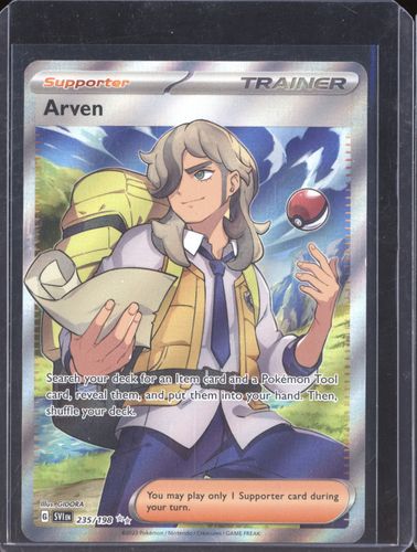 2023 Pokémon Scarlet & Violet Base Set #235 Arven — front