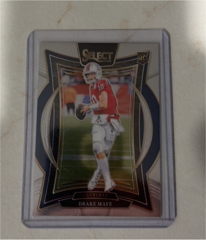 2024 Panini Select #27 Drake Maye — front