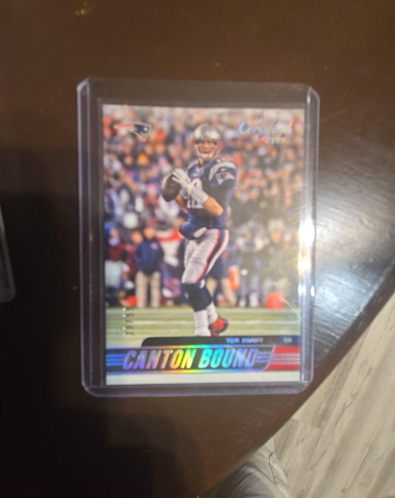 2017 Panini Certified Cuts - Canton Bound Tom Brady #1 — front