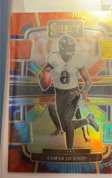 2023 Panini Select Lamar Jackson — front