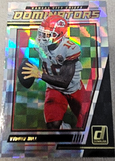 2021 Donruss Dominators #D7 Tyreek Hill — front