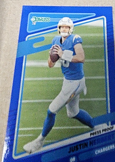 2021 Donruss #70 Justin Herbert — front