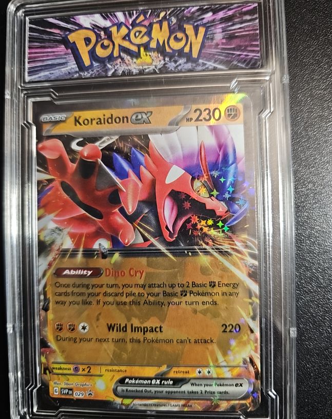2023 Pokémon Scarlet & Violet Promo #029 Koraidon ex — front