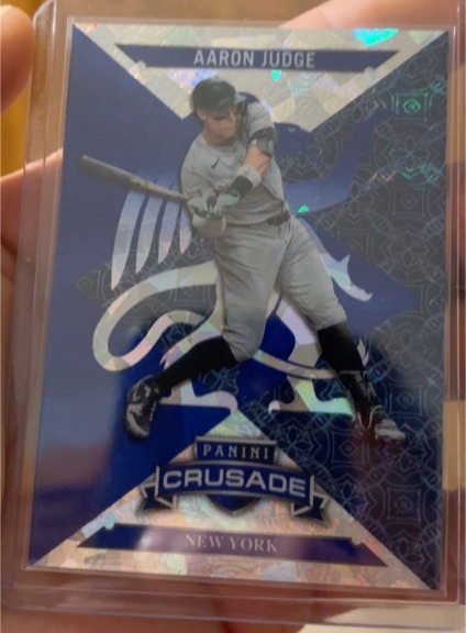2025 Panini Crusade #38 Aaron Judge — front
